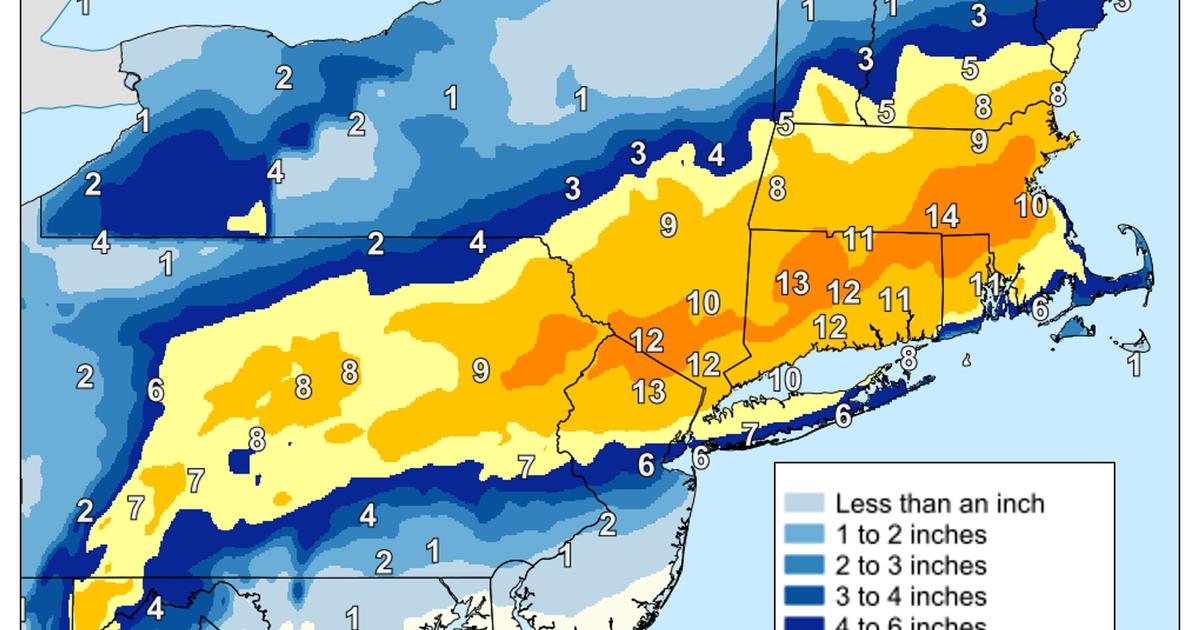 Winter storm targets Northeast — here’s how much snow is in the forecast
