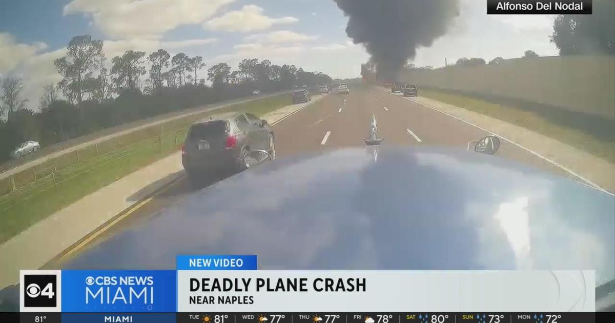 New Video Shows Plane Crash Near Naples - CBS Miami