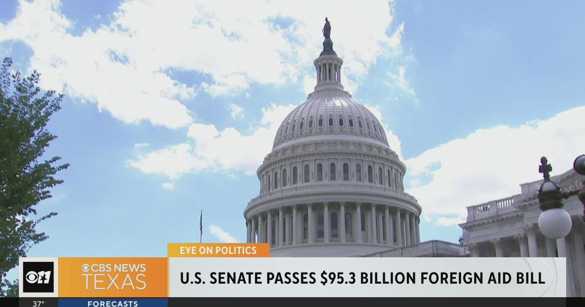 U.S. Senate passes $95.3B foreign aid bill - CBS Texas