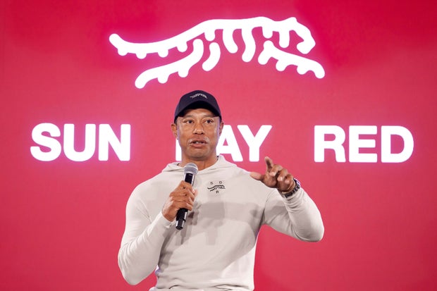 Tiger's New Look Golf