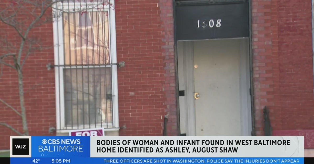 Police identify woman, baby found dead in West Baltimore - CBS Baltimore