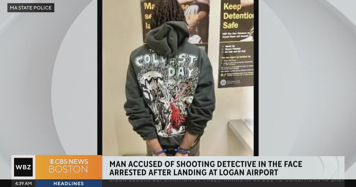 Man who allegedly shot New Bedford detective in face arrested at Logan ...