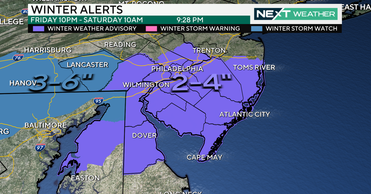 Philadelphia weather: Another round of snow to wake up to Saturday morning - Vimarsana News