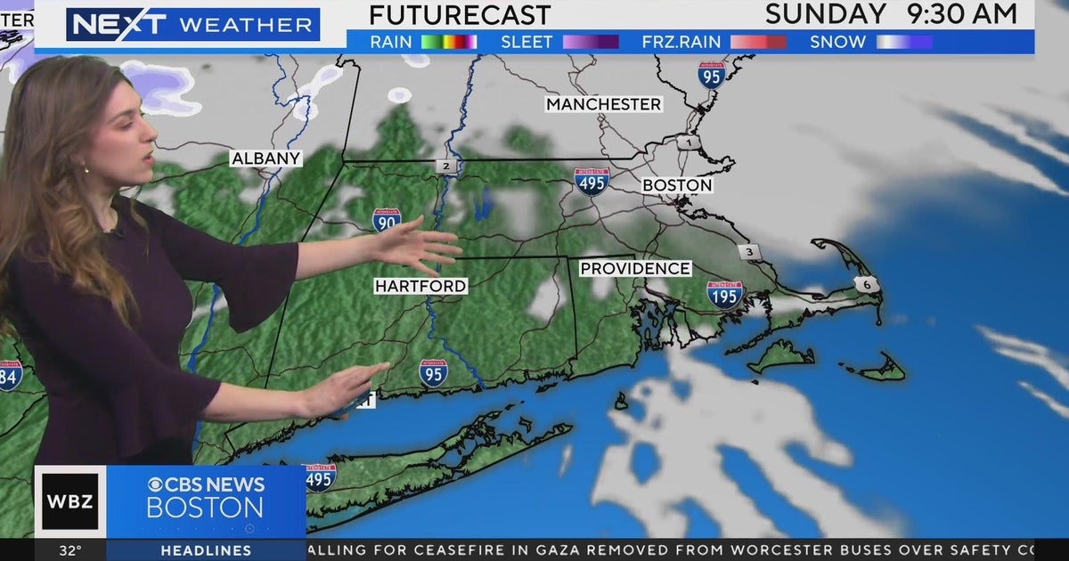 Next Weather: WBZ evening forecast for February 17, 2024 - CBS Boston