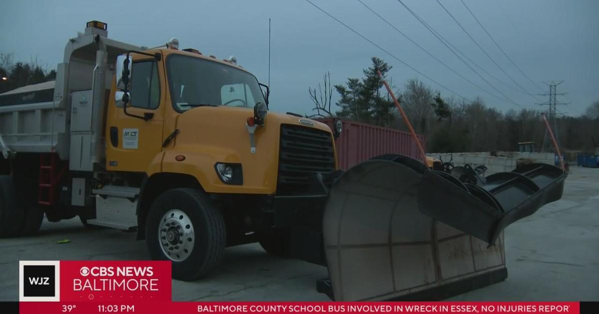 Road crews gearing up for another winter storm in Maryland