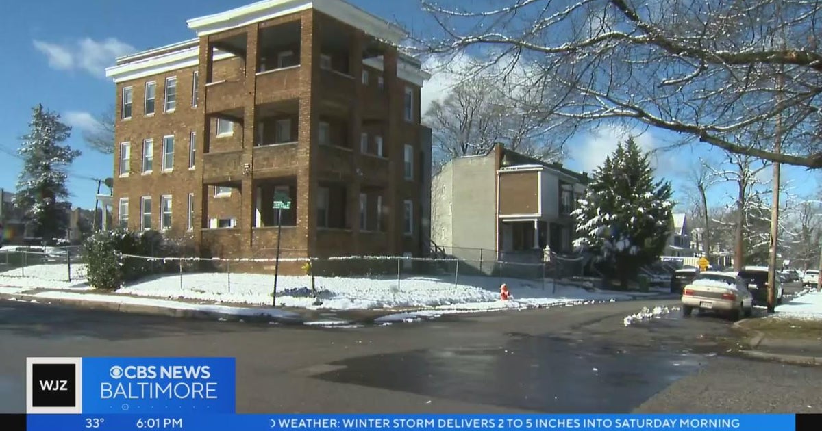 Man killed, another seriously injured in NW Baltimore shooting - CBS ...