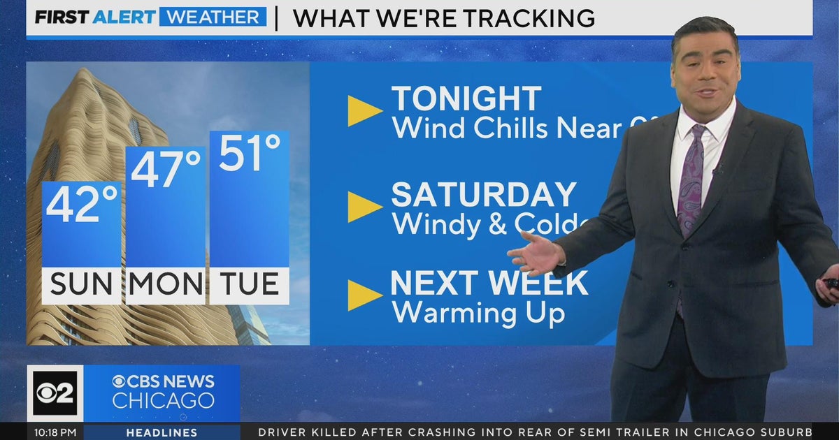 Actually, it's still winter: Wind chills near 0 Friday night - CBS Chicago