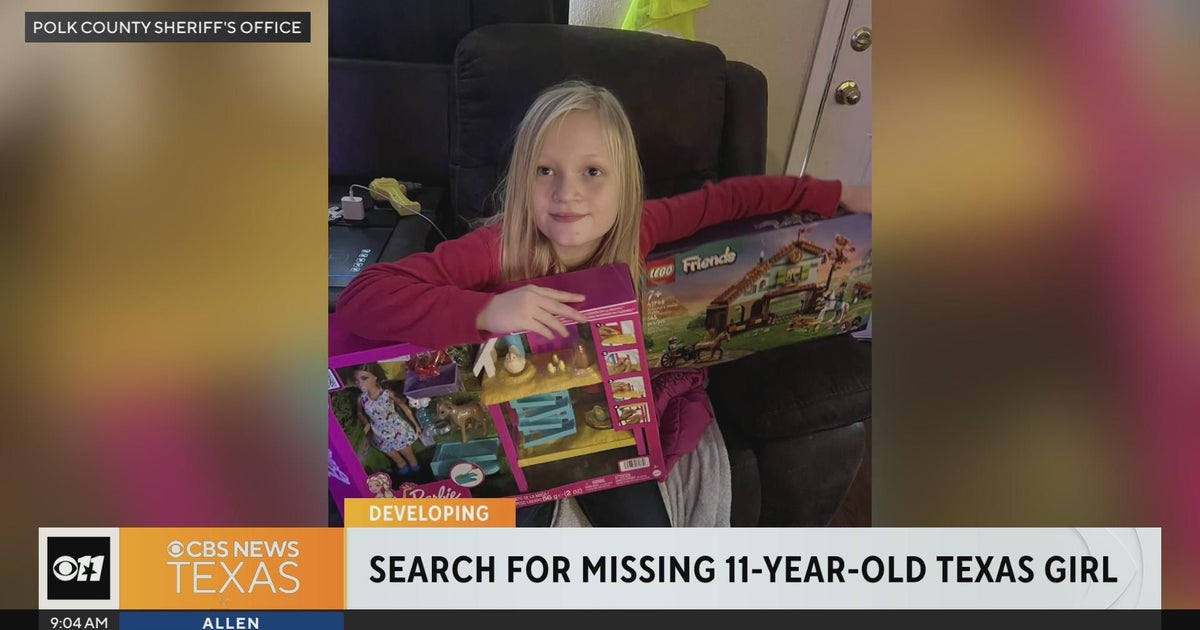 Search continues for missing girl from Livingston - CBS Texas