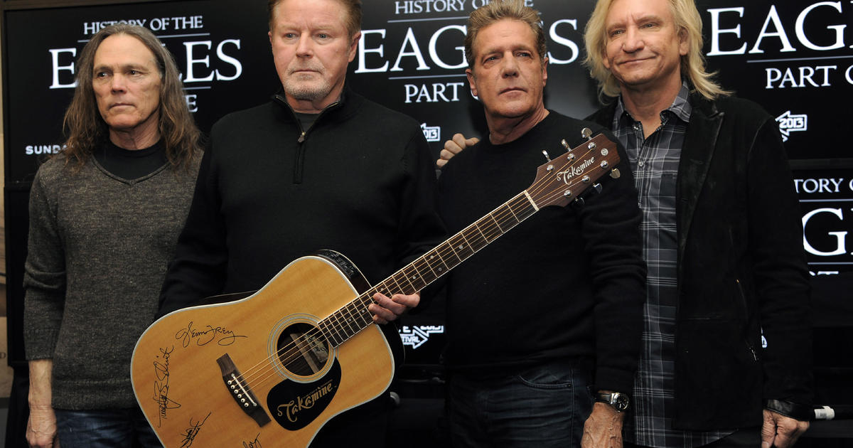 Handwritten lyrics of Eagles' classic "Hotel California" the subject of a criminal trial that's about to start
