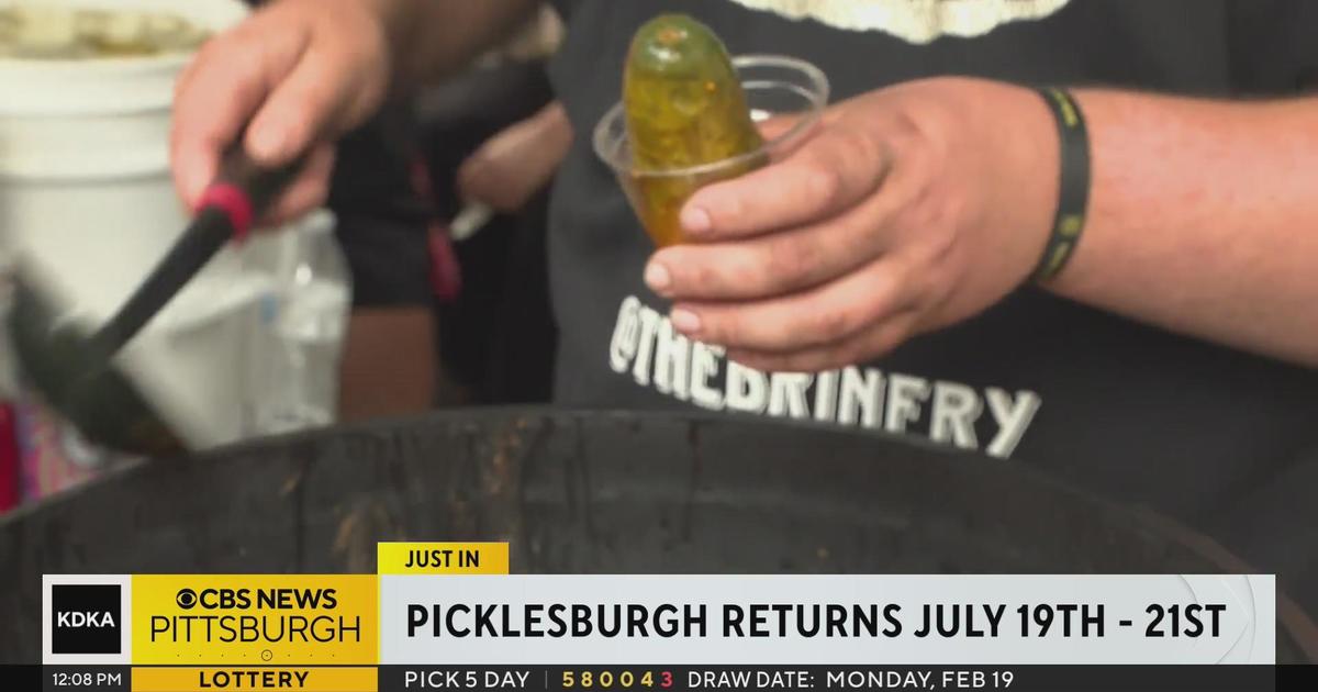 Dates for 2024 Picklesburgh festival unveiled CBS Pittsburgh