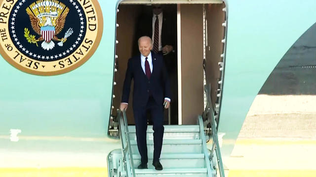 President Biden arrives at SFO 
