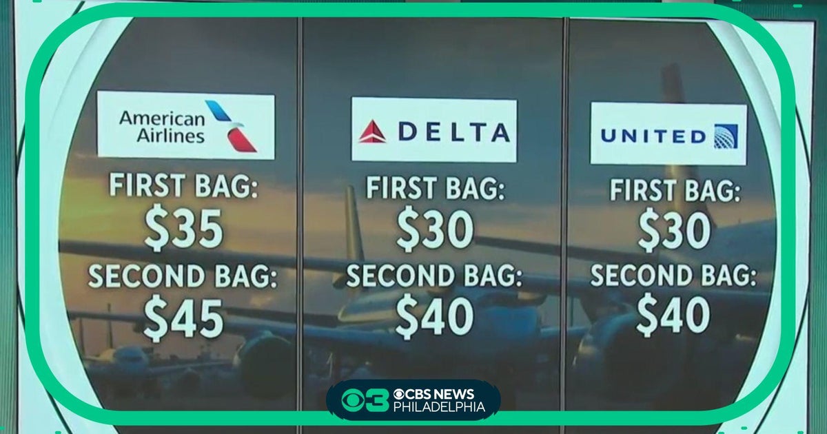 American Airlines raises checked bag prices - CBS Philadelphia