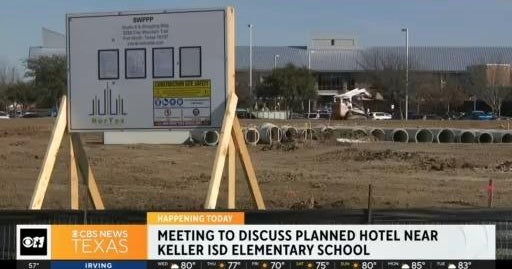 Keller ISD leaders meeting with parents over hotel concerns - CBS Texas