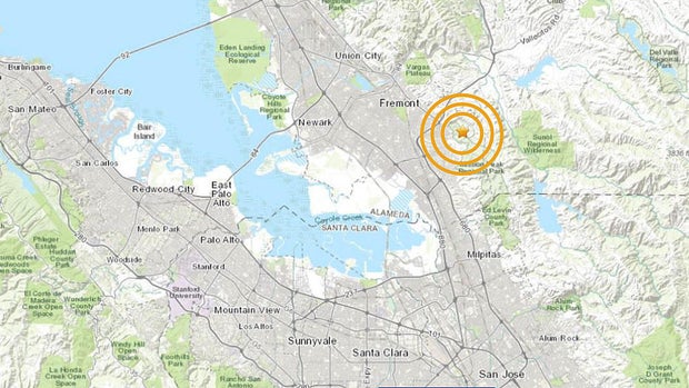 3.2 earthquake Fremont