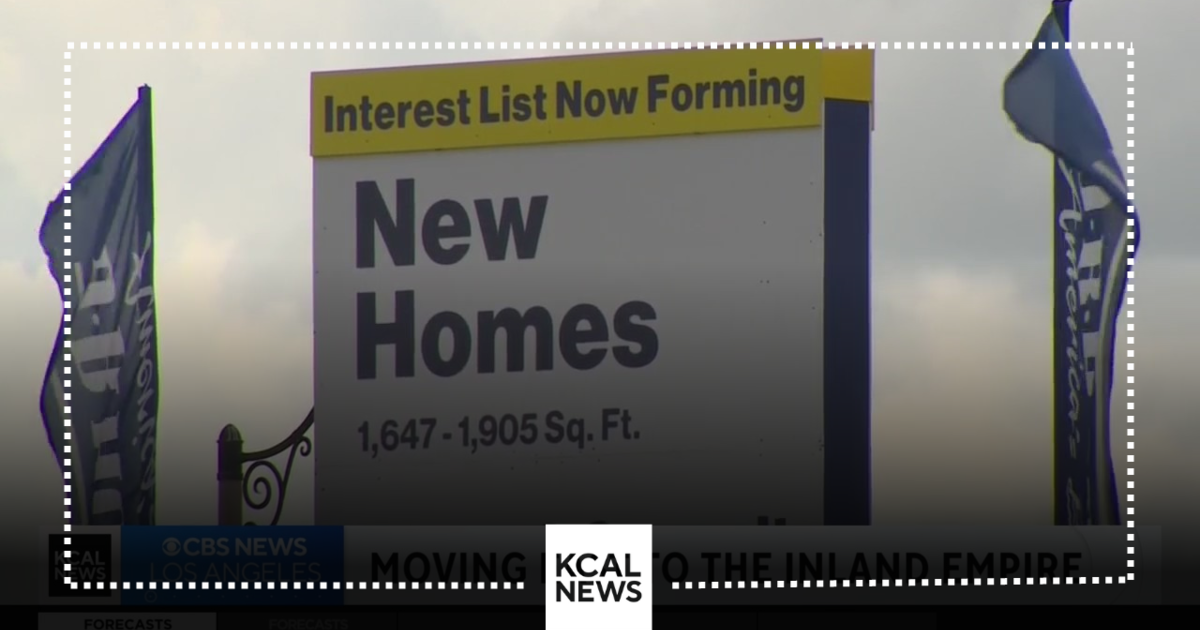 Why is everyone buying a home in the Inland Empire? - CBS Los Angeles