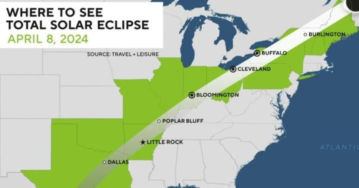 Best places to view the total solar eclipse in April