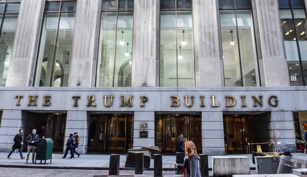 The Trump Building at 40 Wall Street in New York City
