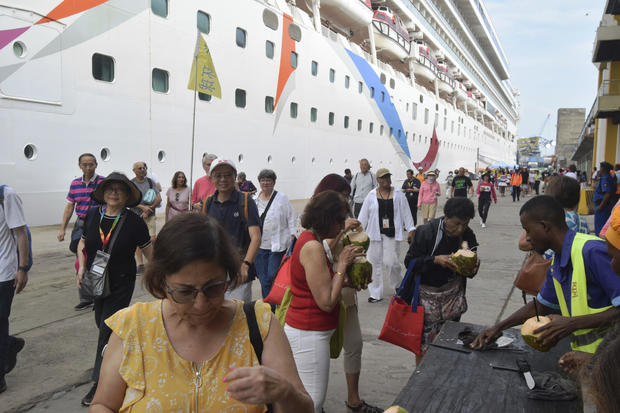 Kenya Cruise Ship Tourists 
