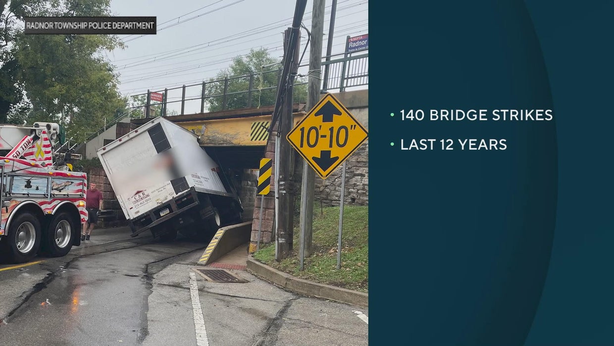 Radnor Township believes new warning system will prevent bridge strikes ...