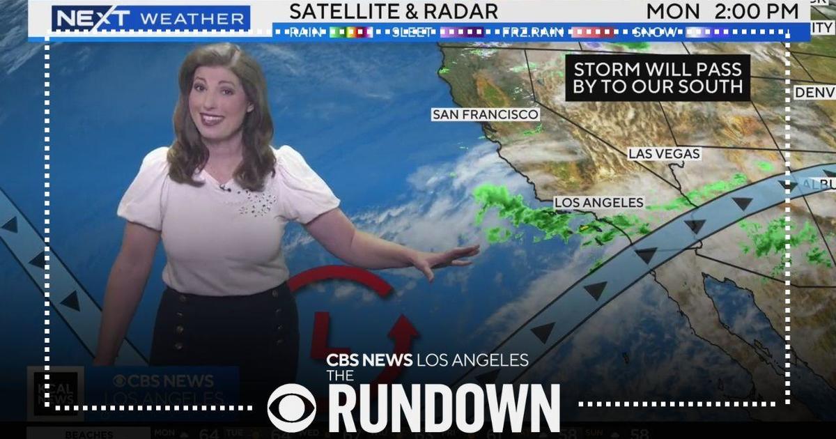 Rainy start to week, middle school AI nude image investigation, LA Clippers new logo | Rundown 2/26 - CBS Los Angeles