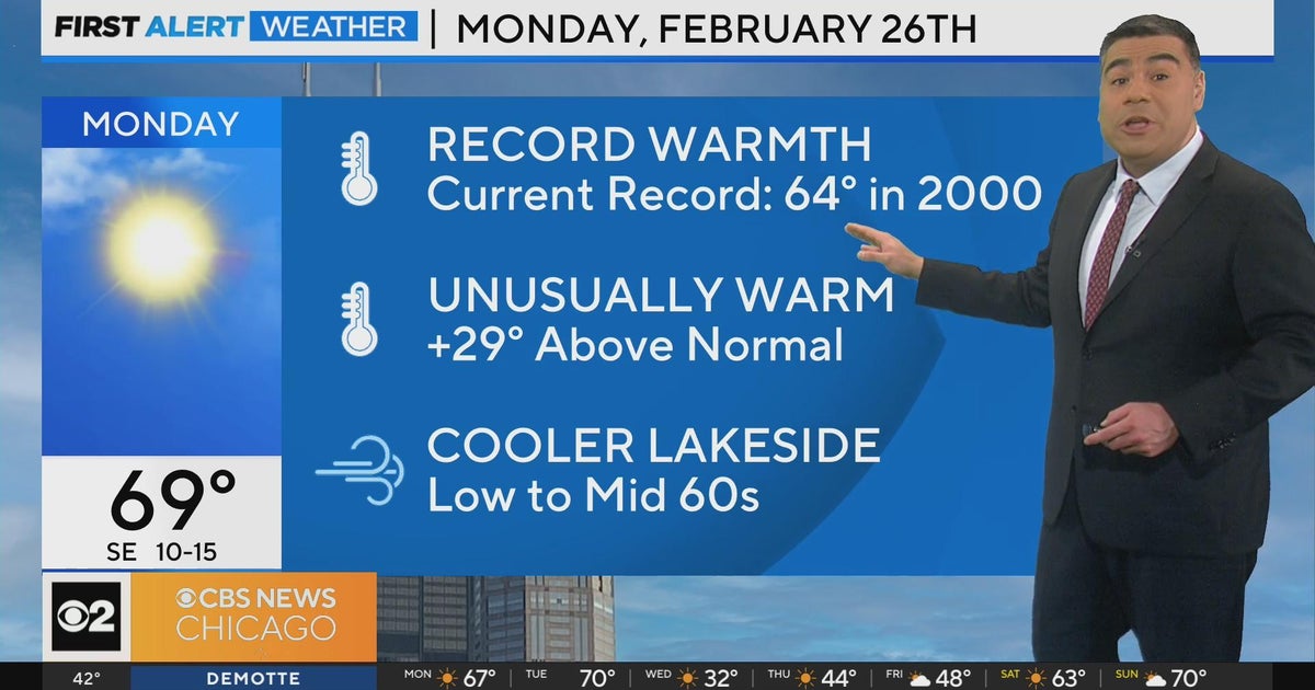 Record warmth ahead - CBS Chicago