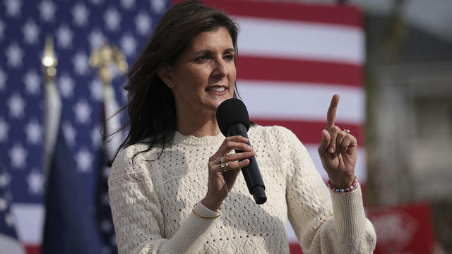 Nikki Haley Campaigns For President In South Carolina Ahead State's Primary Election On Saturday 