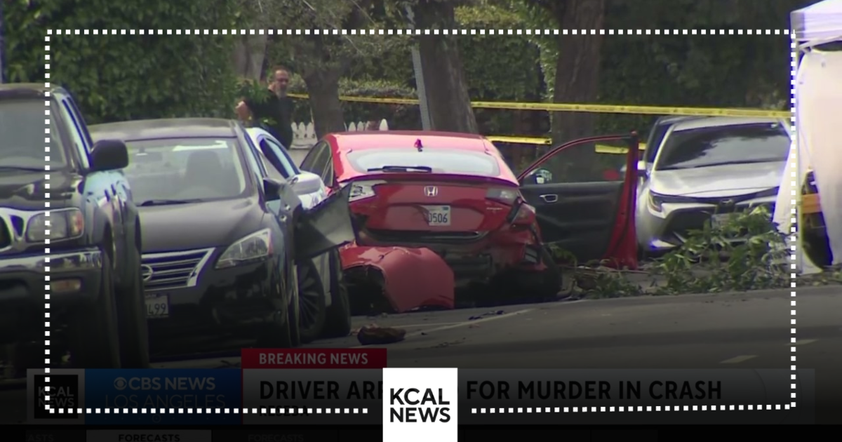 Driver Arrested For Murder After Grisly Multi Car Crash In Reseda Cbs