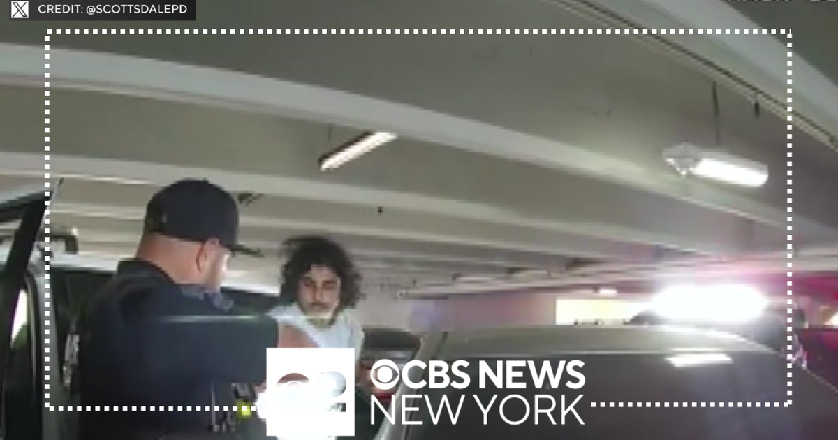 New video shows arrest of SoHo hotel suspect - CBS New York