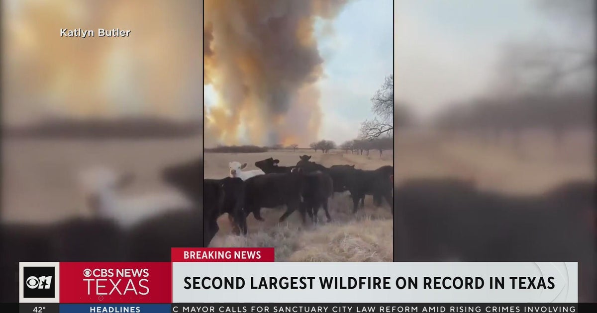 Smokehouse Creek Fire in Texas Panhandle is now 2nd biggest on record ...