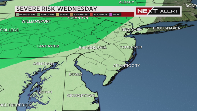 Severe weather risk for Wednesday, Feb. 28, 2024 