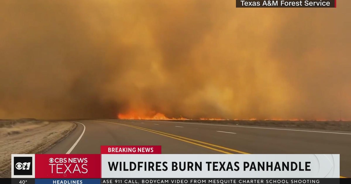 Wildfires continue to burn in the Texas Panhandle - CBS Texas
