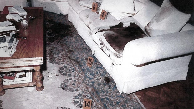 Menendez crime scene photo