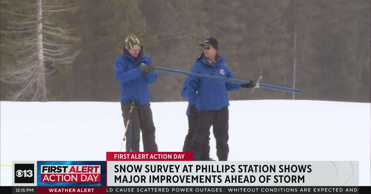 California officials move up snow survey ahead of major Sierra storm