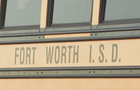 Fort Worth ISD school bus 