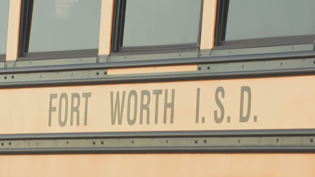 Fort Worth ISD school bus 