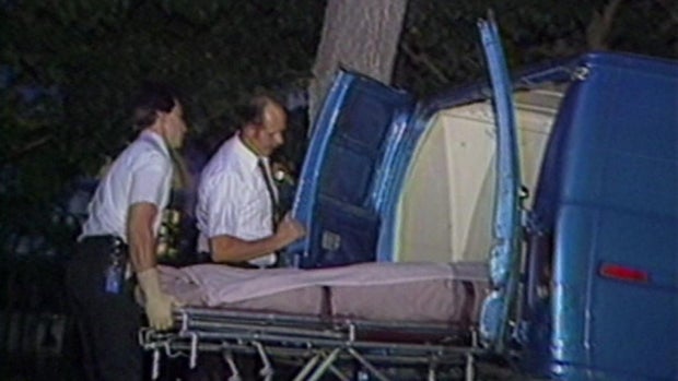 First responders at Menendez home