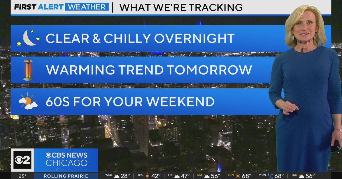 Warming trend begins Thursday in Chicago - CBS Chicago