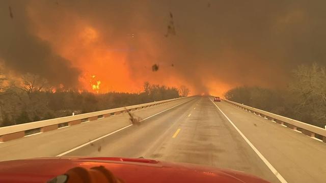 Texas issues disaster declaration as wildfires burn out of control 