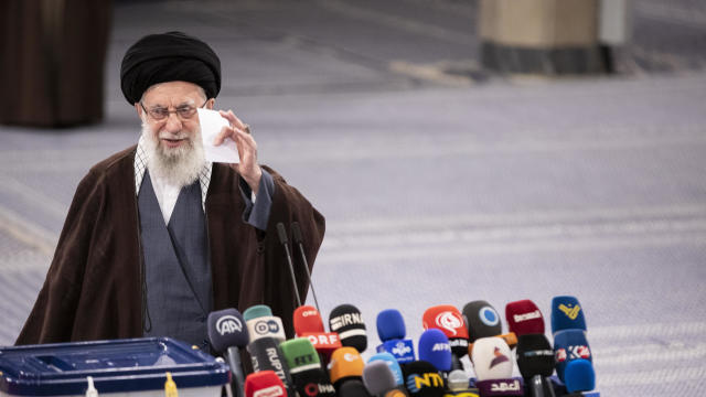 Iran's supreme leader Ayatollah Khamenei 