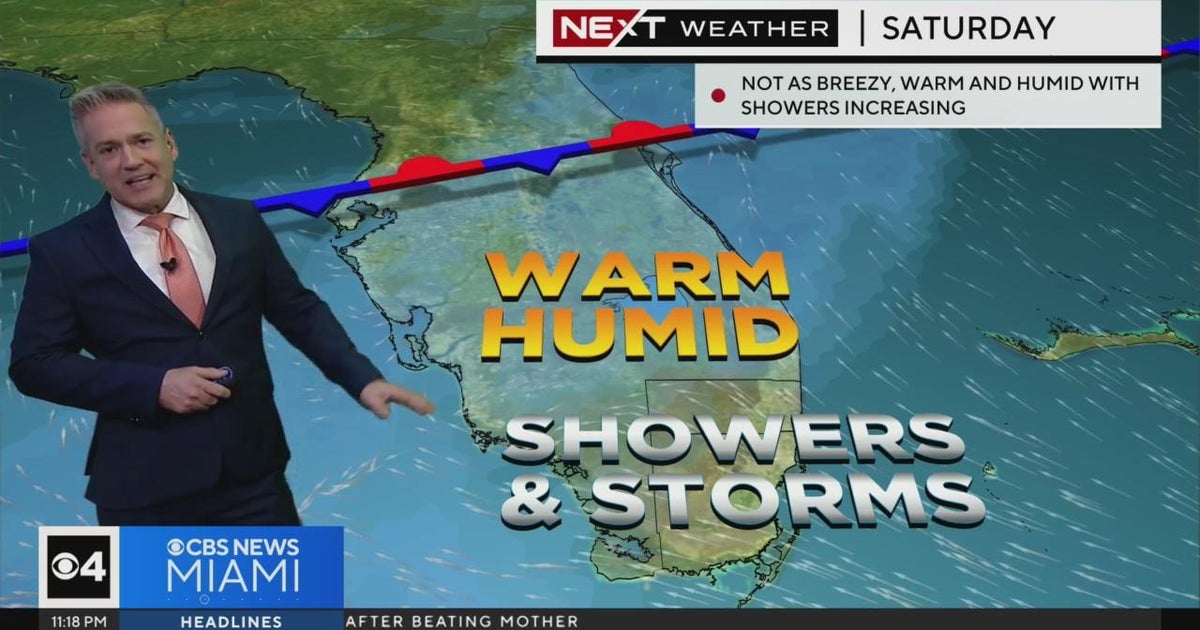 South Florida 11 p.m. Weather Forecast 3/1/2024 - CBS Miami