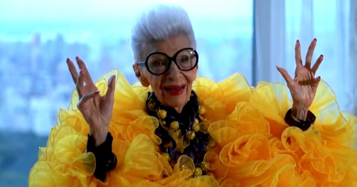Iris Apfel, fashion icon and interior designer, dies at 102