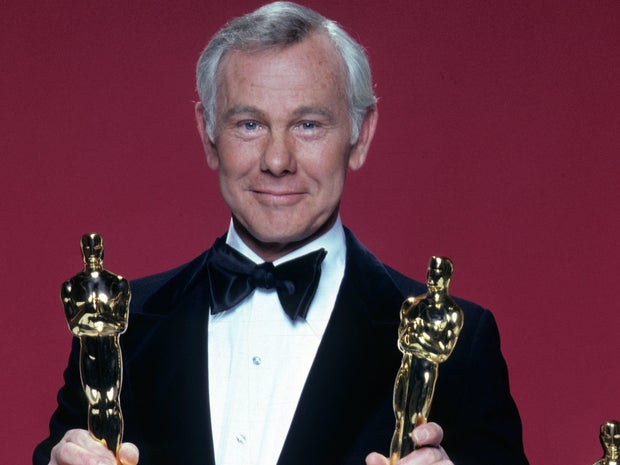 Johnny Carson first hosted the Academy Awards in 1979.