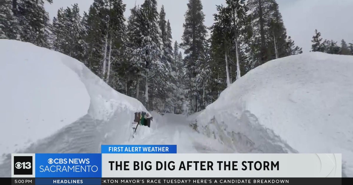 Sierra begins big dig following severe snow strom