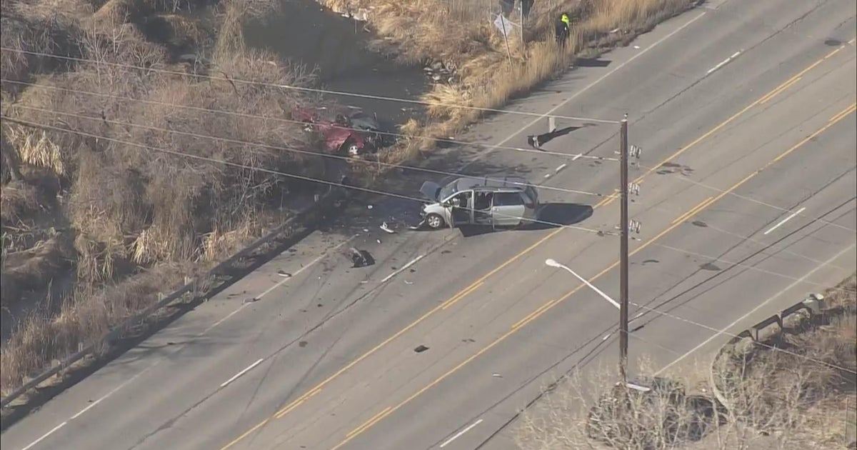 6 injured in crash after 14-year-old veers into oncoming traffic in Adams County - CBS Colorado