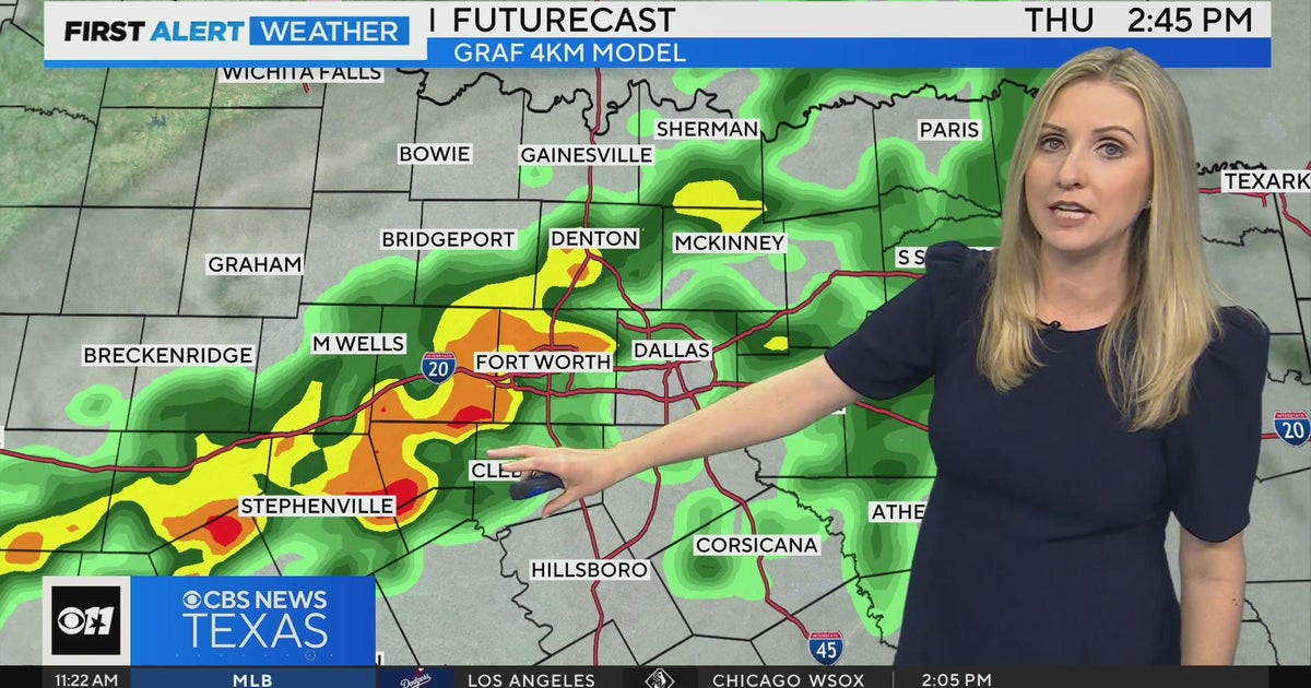 Rain, storms possible for North Texas Wednesday night through Thursday ...