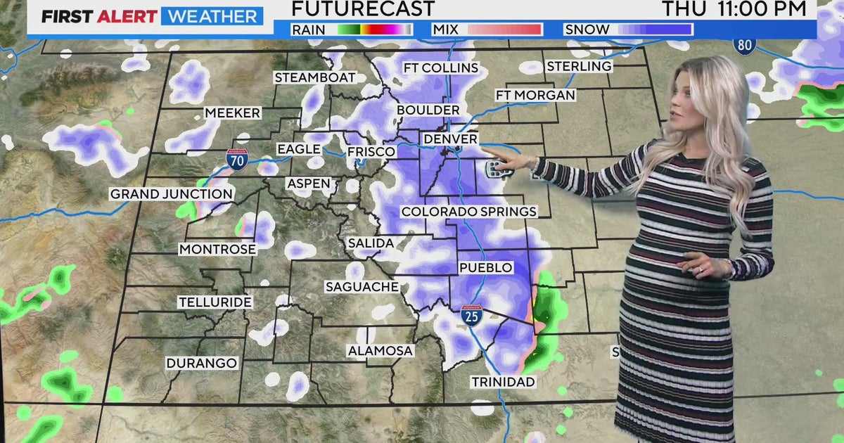 Snow Chances Return Later This Week To The Denver Area - CBS Colorado