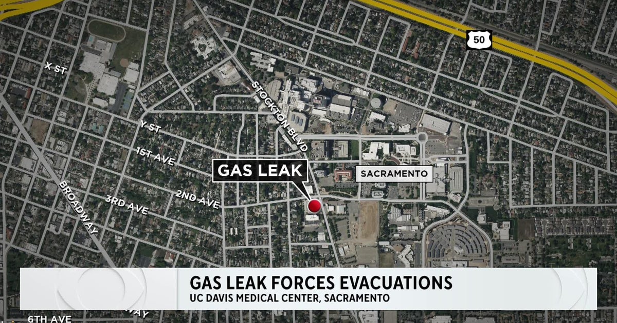 Evacuations issued after natural gas leak in Sacramento