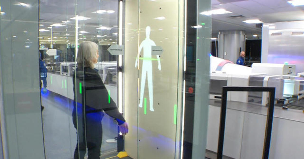 TSA testing new self-service screening technology at Las Vegas airport. Here's a look at how it works.