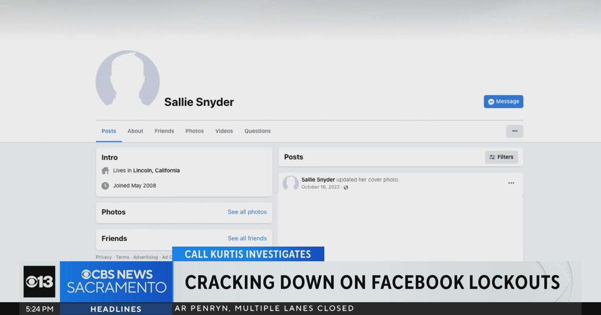 California AG cracking down on Facebook lockouts