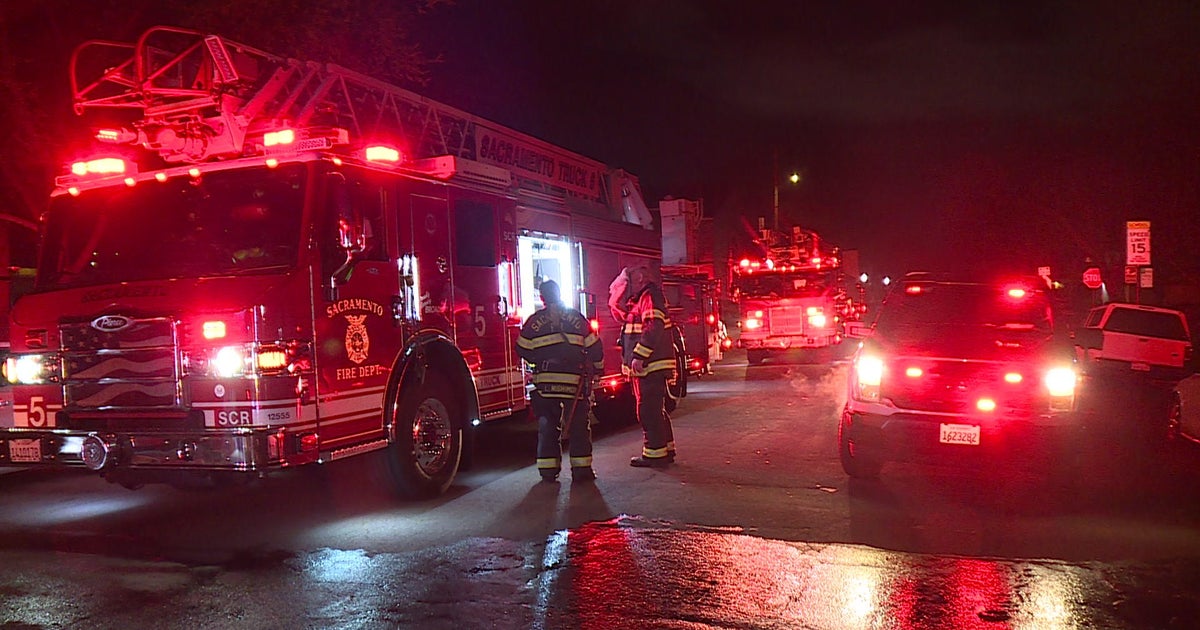 2 people and dog escape house fire uninjured in Sacramento